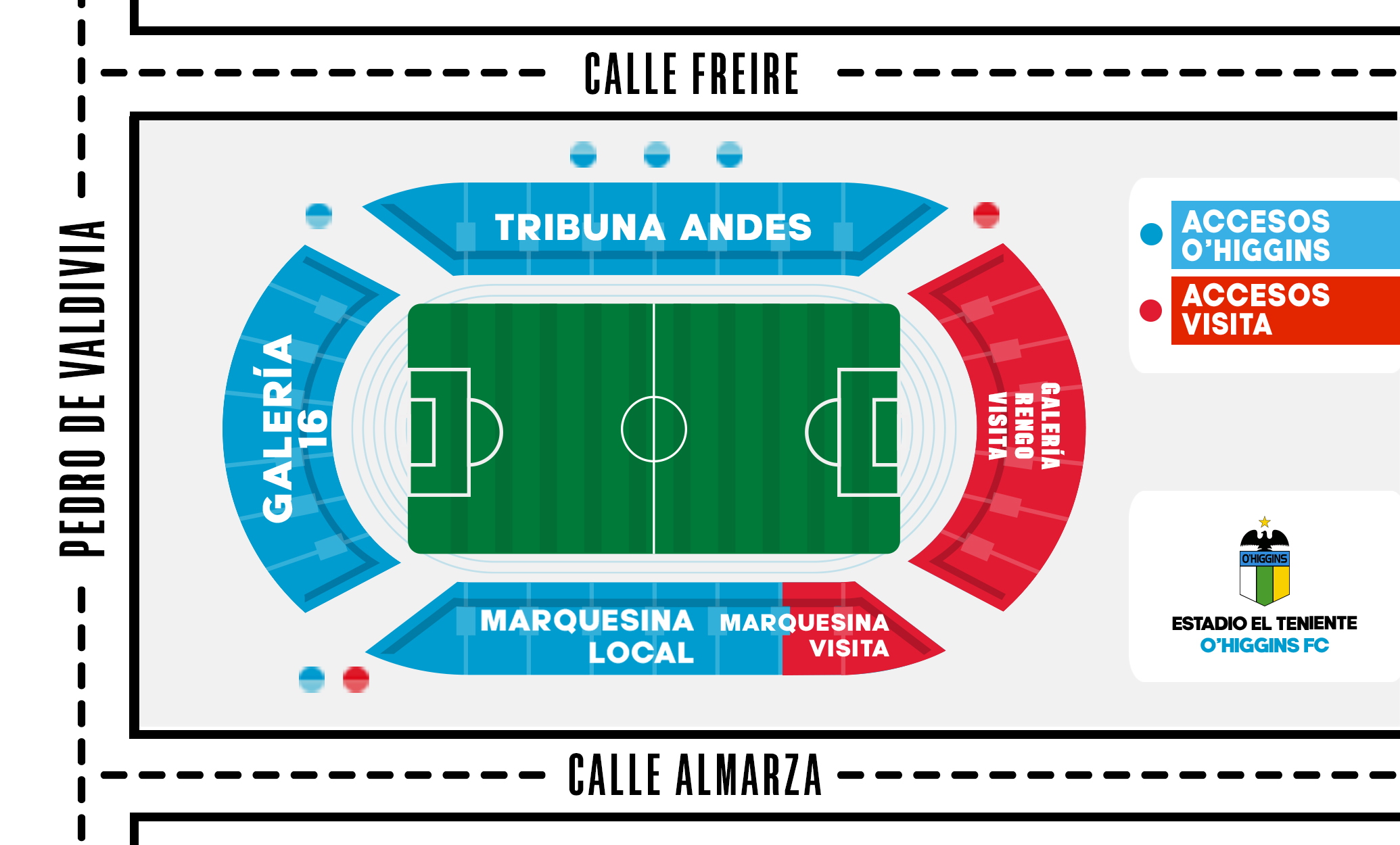 imagen ubicaciones estadio